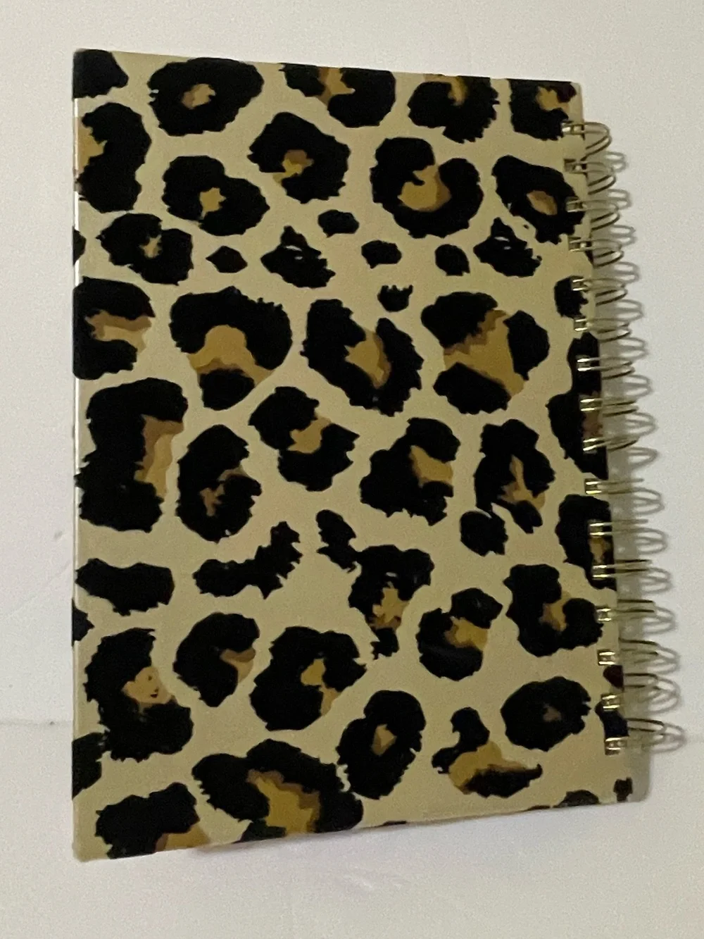 Leopard Print Spiral Notebook - NWT **